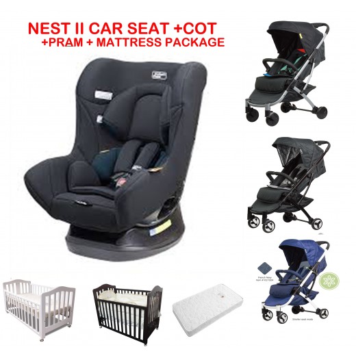 Mother S Choice Nest Ii Car Seat Plus Cot And Safety 1st Nook Pram