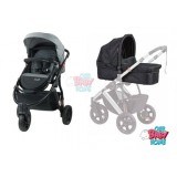 SAFETY 1ST WANDERER 3 WHEEL STROLLER & BASSINET PACKAGE