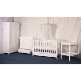 BABYWORTH BW02 Classic Cot Change Table Chest Robe Mattress Pad PACKAGE