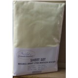 Heavenly Dreams 3 pcs SHEET SETS. Fabric: Cotton COLOR:Yellow