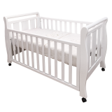 SLEIGH COT & MATTRESS 