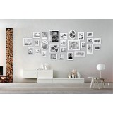 26 pcs Picture Photo Frame Set Wall white Decor Art Collection Gift Present