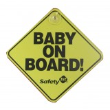 SAFETY 1ST Baby On Board Sign - The Original Yellow
