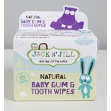 JACK N' JILL Baby Gum & Tooth Wipes (25pc) X 8 